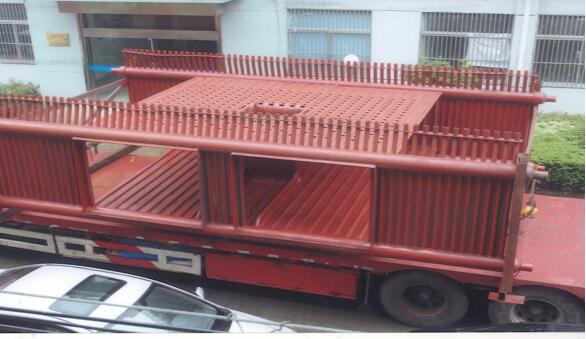 為無錫太湖鍋爐有限公司生產(chǎn)的垃圾鍋爐水冷壁燃燒風室